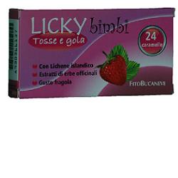 LICKY 24 CARAMELLE BIMBI TOSSE/GOLA FRAGOLA
